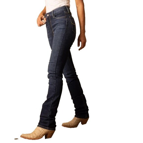 Kimes Ranch Jean Sarah Womens Sz 0/32 High rise Slim Boot Cut - Picture 6 of 9